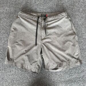 Thousand Miles Short Mens Medium Gray Travel Athletic Stretch Lightweight Casual